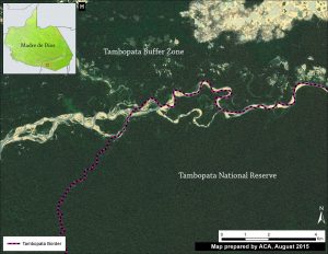 Image 12h. Tambopata National Reserve. Date of Image: July 29, 2015. Data: WorldView2 from Digital Globe (NextView).