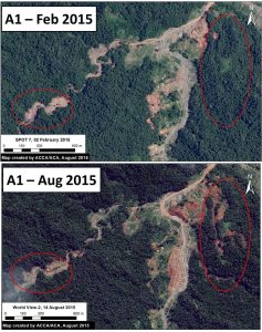 Image 14c. Zoom A1 (see Image 14b for context). Data: SPOT 7 from Airbus, GeoEye from Digital Globe (NextView).