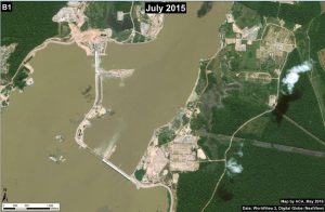 Image 34d. High-resolution view of the Jirau dam. Data: WorldView-2 from Digital Globe (NextView).