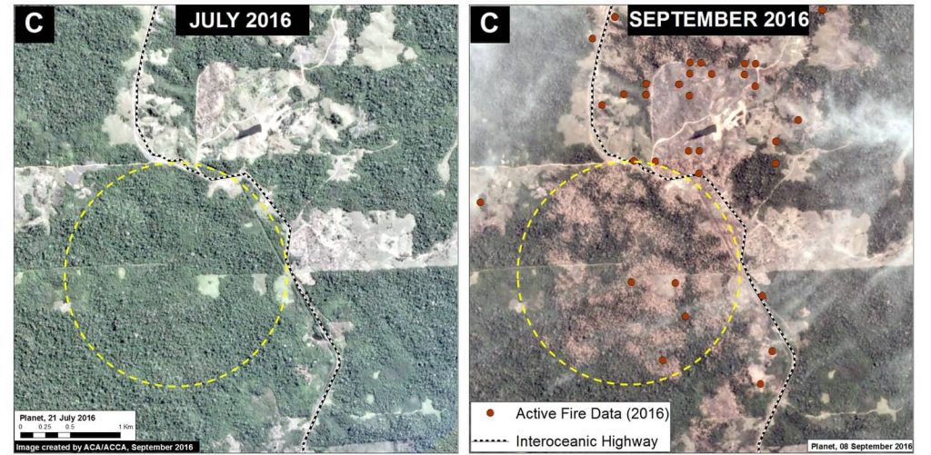 MAAP #47: Fires Degrade Southern Peruvian Amazon (Madre De Dios ...