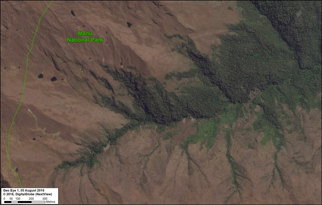 Image 80e. Parque Nacional Manu. Data: DigitalGlobe (Nextview), SERNANP