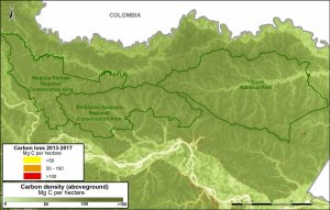 Image E. Yaguas. Data: Asner et al 2014, MINAM/PNCB