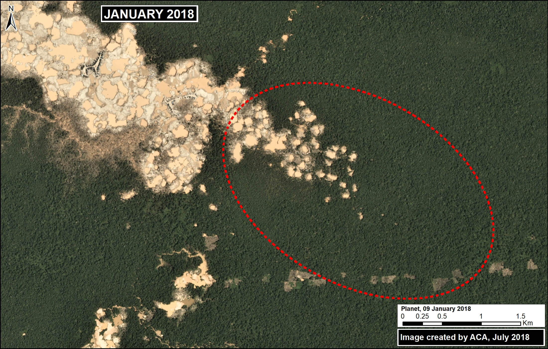 MAAP #87: Gold Mining Deforestation Continues In The Peruvian Amazon ...