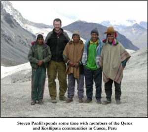 Steve Panfil spends some time with members of the Qeros and Konipata communities in Cusco