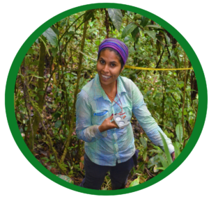 Photo of Sandra Almeyda, female ACA scientist