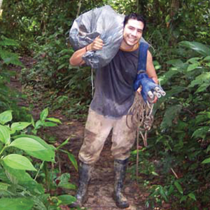 Grantee Carlos Lazo from La Molina University