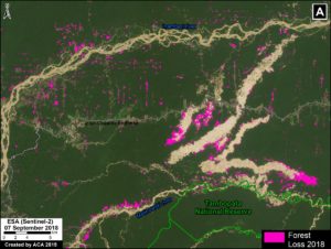 Zoom A. La Pampa. Data- PNCB:MINAM, SERNANP, ACCA, ESA