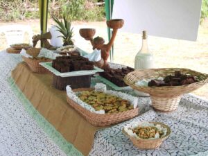 Brazil nut appetizers