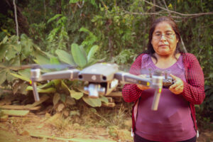 Photo of Marcelina, drone pilot