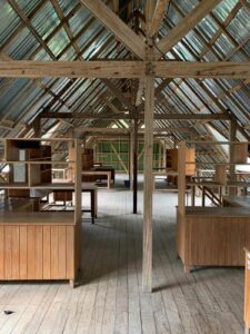 Photo of Los Amigos Wildlife Conservation Lab being built